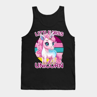 Little Miss Unicorn Tank Top